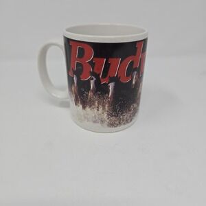OFFICIAL PRODUCTS  BUDWEISTER GALLOPING HORSE MUG  GREAT FOR COFFEE